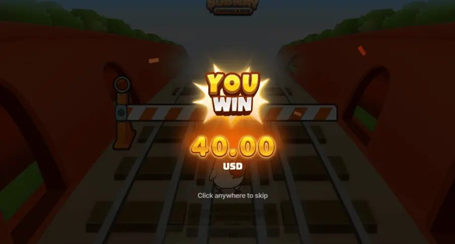 Chicken subway slot